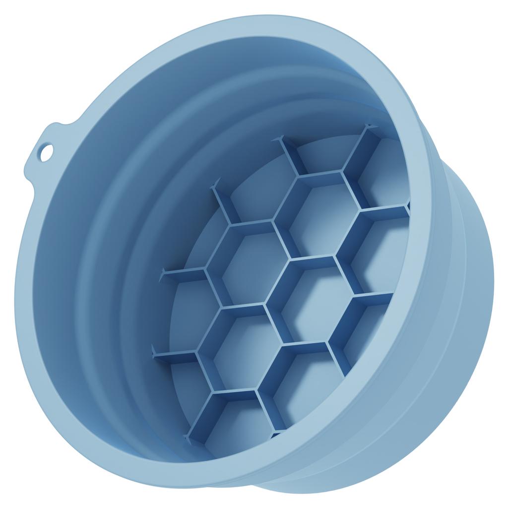 Bol pentru Baie de Gheață Facială pentru Scufundare Facială, Bol Pliabil cu Gheață pentru Față, Chiuvetă Facială pentru Spălarea Feței, Instrument pentru Îngrijirea Pielii Faciale pentru Acasă, Călătorie