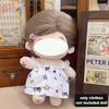 Cute Doll Clothes for 20cm Cotton Doll Princess Maid Dress Up Lolita Clothing Set Kids Dolls Dress Up Toys Doll Accessories