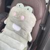 Integrated Cartoon Plush Comfortable Plush Car Seat Cushion for Thick and Warm Seat Cushions for Vehicles and Chairs