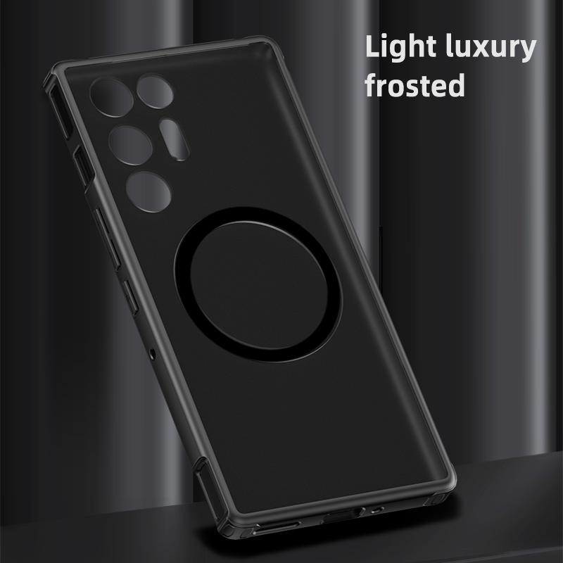 For ZTE Nubia Red Magic 11 Air Case Magnetic Translucent Matte Hard PC Shockproof Semitransparent Back Cover for RedMagic 11 Air