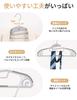 TITIROBA Hangers Prevents Collar Shape Prevents Includes Connecting Gray - Non-slip, Stretching, Retention, Stretching, Hooks, Multifunctional,