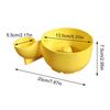 Automatic 4-in-1 Fruit Spinner Berry Washing & Drying Bowl For Strawberries Grapes Raspberries Dates, Salad Prep Picnic Camping