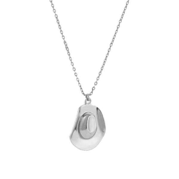 Retro Cowboy Hat and Boots Pendant Necklace – Western Trend Clavicle Chain