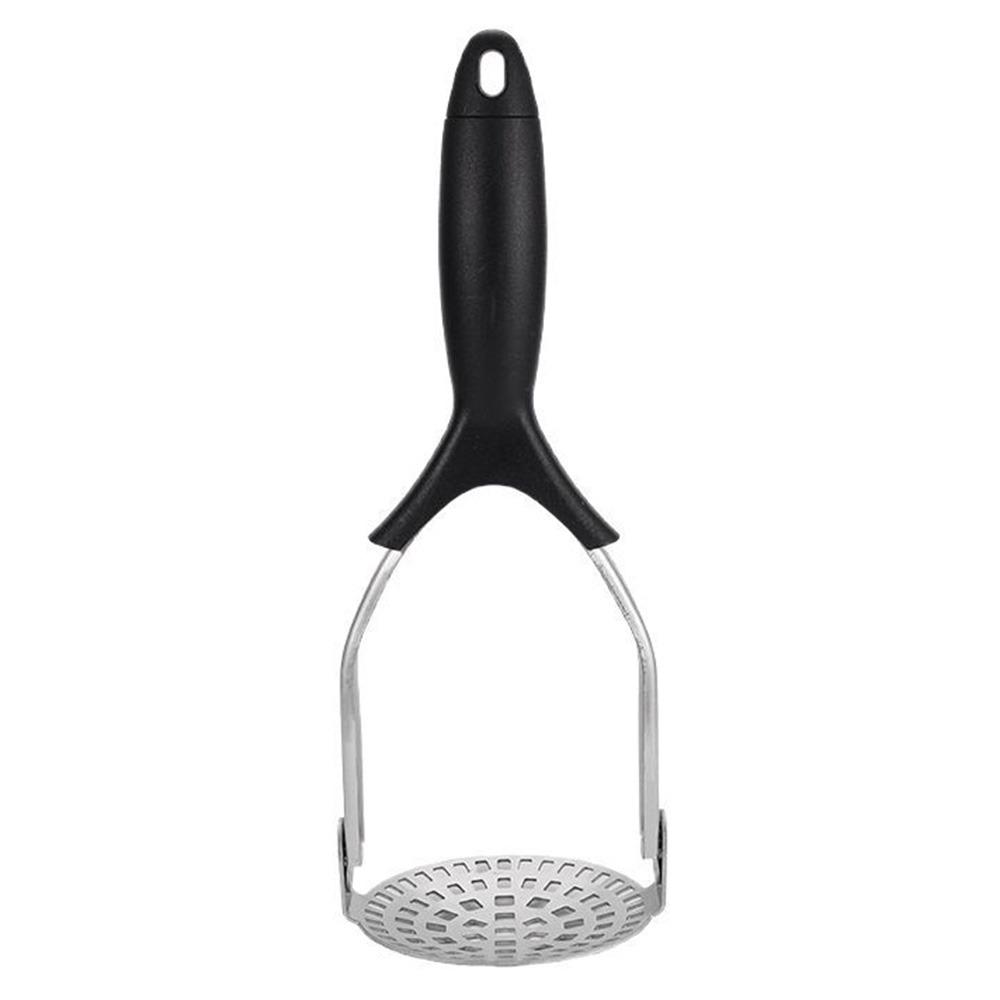 Non-Slip Handle Potato Masher Comfort Grip Garlic Press Fruit Masher Vegetable Smasher  Meat