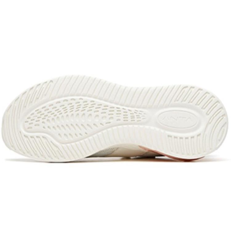 New Anta C37° Lightweight And Wear Resistant Low Top Running Shoes Women's Gray 922035533-1