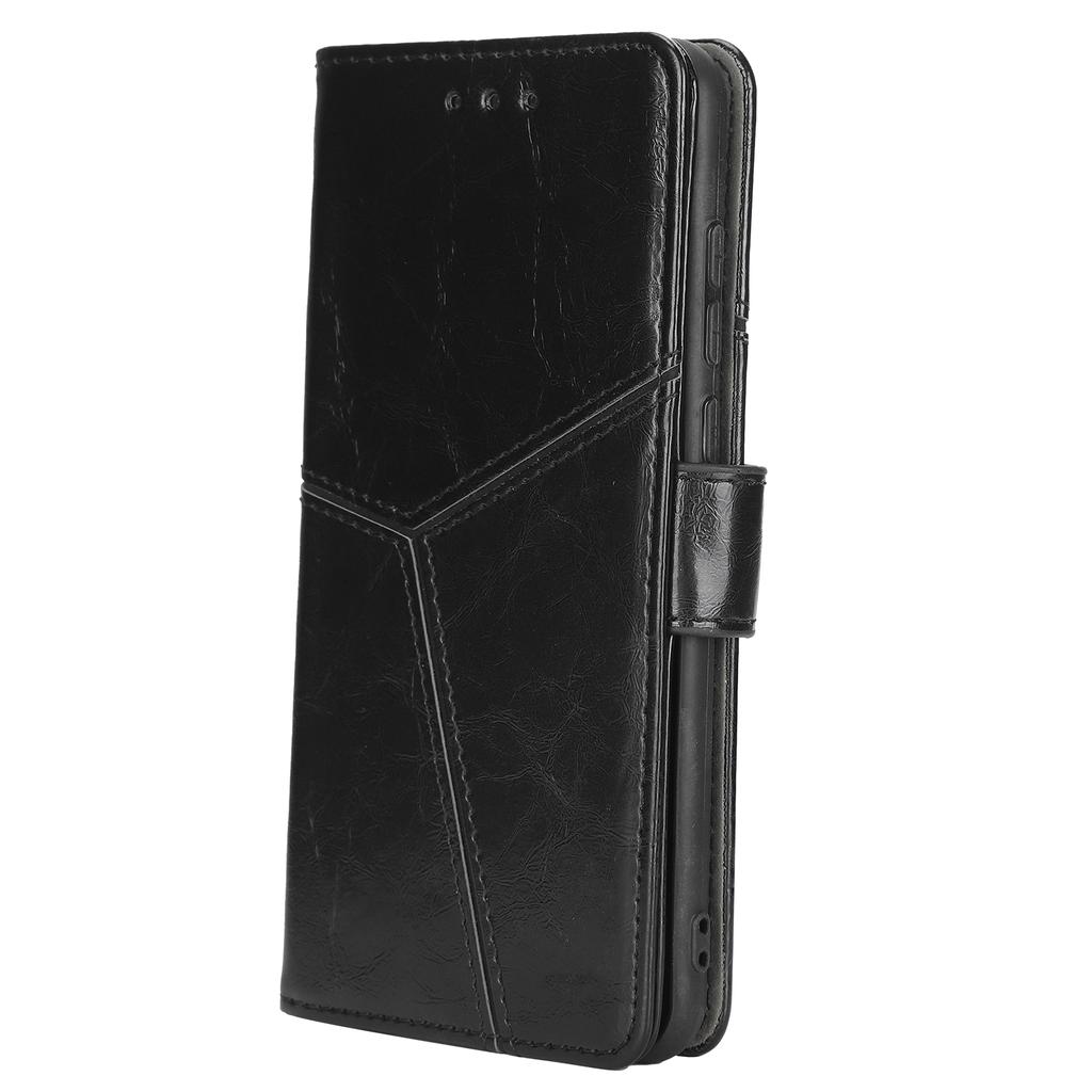 PU Leather Wallet Phone Case with Credit Card Holder Magnetic Buttons for Huawei P20 Pro Shockproof Cover