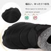 Winter Snow Warm Cotton Sheepskin Size Women's Boots, Boots, Boots, Fleece-lined, Insulated, Boots, Black, 24.0cm