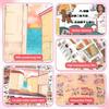 DIY Design Landscape Sticker Kawaii Design Street Scene Sticker  Festival Decoration