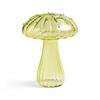 Vaso de vidro cogumelo garrafa de aromaterapia casa criativa mesa de flores hidropônica decoração simples