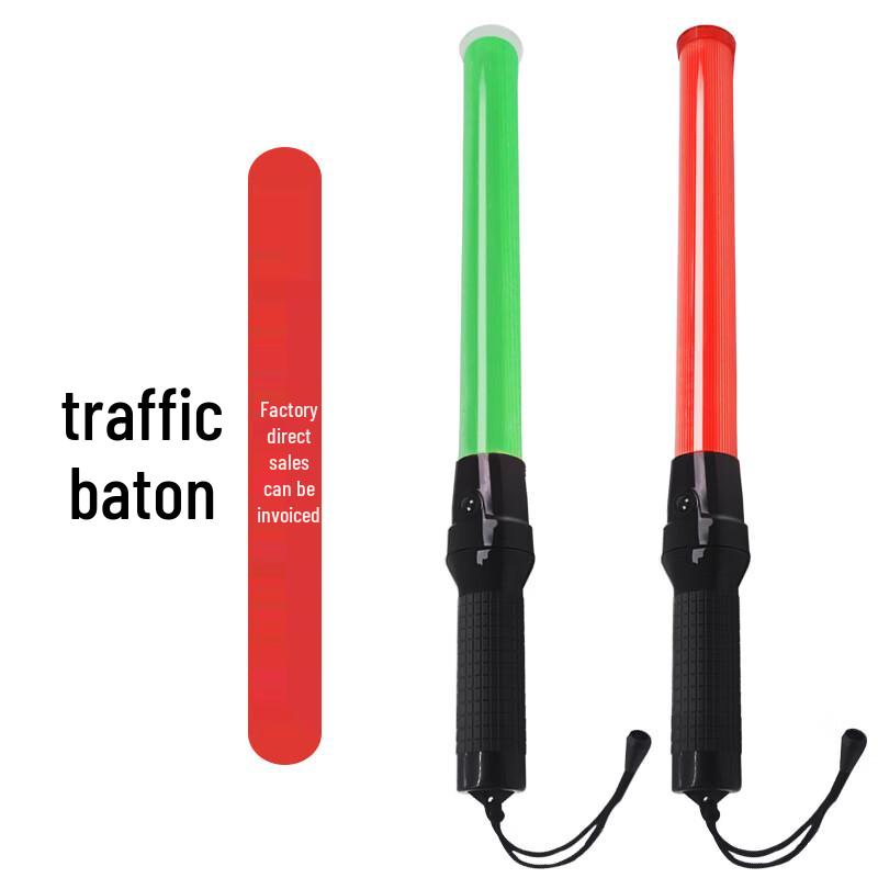 Bacchetta LED Portatile per Controllo Traffico ed Emergenza