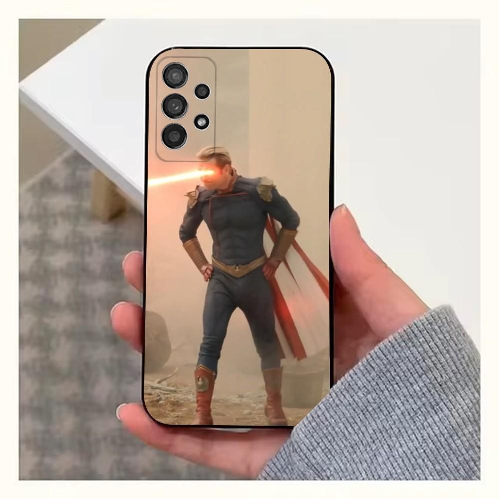 H-Homelander T-The Boys Phone Case For Samsung S25,S24,S23,S22,S20,S21,S10,Ultra,Plus,Lite,FE,Soft Silicone Black Cover