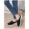 Leisure Ladies Single Shoes Middle-aged and Elderly Soft Bottom Baotou Half Slippers