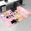 1pc LankyBox, Cute, Characters Office Carpet Soft Polyester Entrance Carpet Washable Non Slip Machin