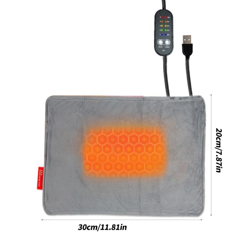 Warming Electric Pet Bed Mat With Auto Temperature Regulation Safe Chew Resistant Fabric For Indoor Outdoor Use