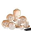 Peirsen Camellia Japanese Underglaze Ceramic Dinnerware Set