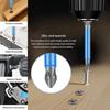7PCS/Set Hex Shank Cross Bit Wear-resistant High Hardness Magnetic Screwdriver Bit Set Anti-Slip PH2 Screwdriver Bits