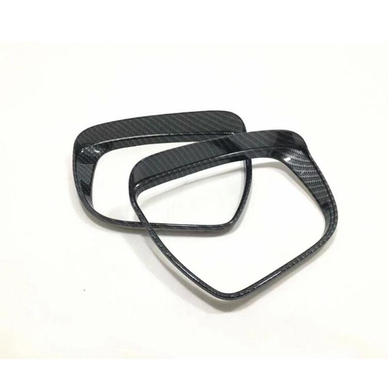 Eyebrow Rear View Side Glass Mirror Trim Rain Shield Sun Visor For Nissan X-Trail T32/Rogue 2014 2015 2016 2017 2018