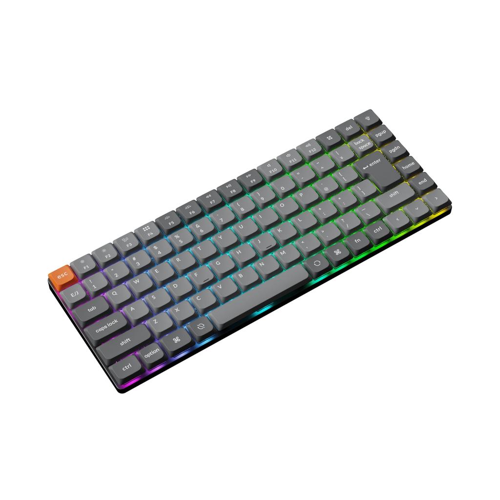 Keychron K3 Max Wireless Custom Mechanical and Wired QMK Japanese JIS Kana Characters RGB PBT Compatible with Mac and Windows Silent K Pro Mechanical