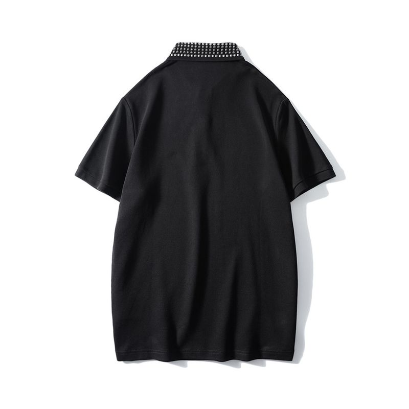 Foreign Trade Export To Domestic Sales Business Casual Light Luxury Polo Shirt Men's Short Sleeve Summer Lapel T-shirt Cotton T-shirt