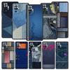 Leather Cloth Pattern Phone Case Cover for Redmi 14C 10C Note 15 14 13 12 10 11 K40 Pro Plus 5G Soft TPU Shockproof Shell Capas
