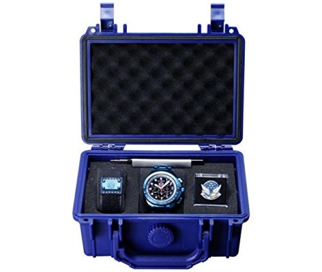 Kentex Blue Solar Chronograph JSDF Blue Impulse Limited Edition S720M-02 Men's Watch, Series,