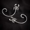 Punk Gothic Scorpion Stud Earrings For Women Exaggerated Metal Animal Snake Ear Clip Piercing Earrings Jewelry 2026 Trendy