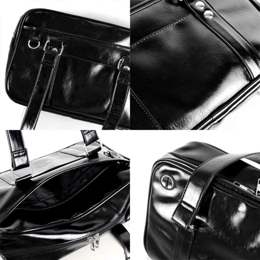 Retro Handbag JK Uniform Bag PU Leather Preppy Style Shoulder Bag PU Leather Itabag  Girls/Female
