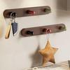 Adhesive Wall Hooks Towel Key Holders Simple Installation Strong Load-bearing Space-Saving Organizer for Home Decor