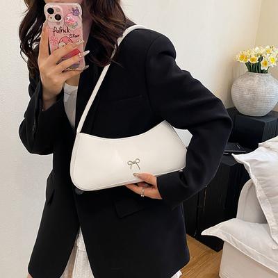 Casual Simple Premium Texture Bag Summer New Fashion Trend Retro Niche Design Shoulder Armpit Bag