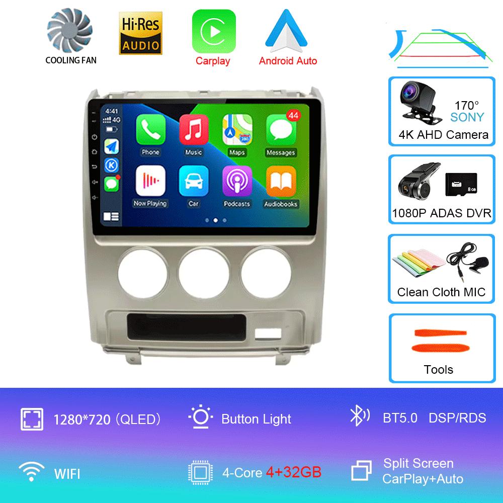 Android 14 For Mitsubishi Delica D5 2007 - 2009 RHD Auto Radio Stereo Head Unit Lettore Multimediale Navigazione GPS No 2din DVD