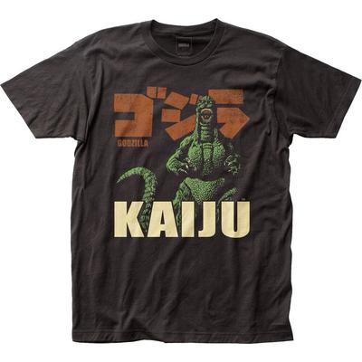 Godzilla KAIJU Ανδρικό T-Shirt Κλασικό Ταινίας Τεράτων Νέο Μαύρο
