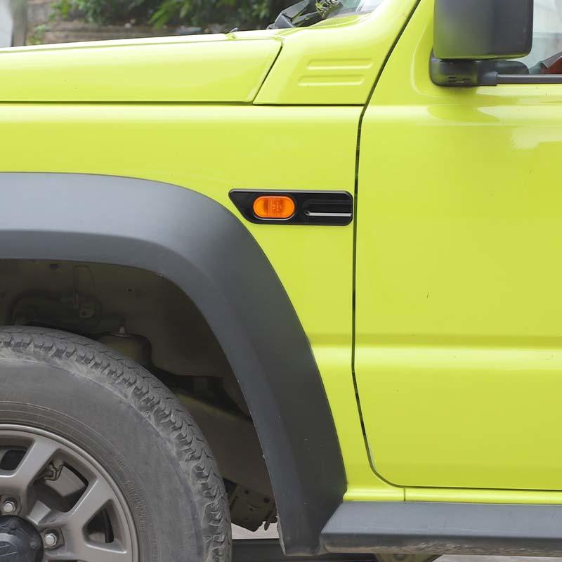 Car Fender Turn Signal Light Lamp Decoration Protective Cover For Suzuki Jimny 2019 Up Car Exterior Accessories