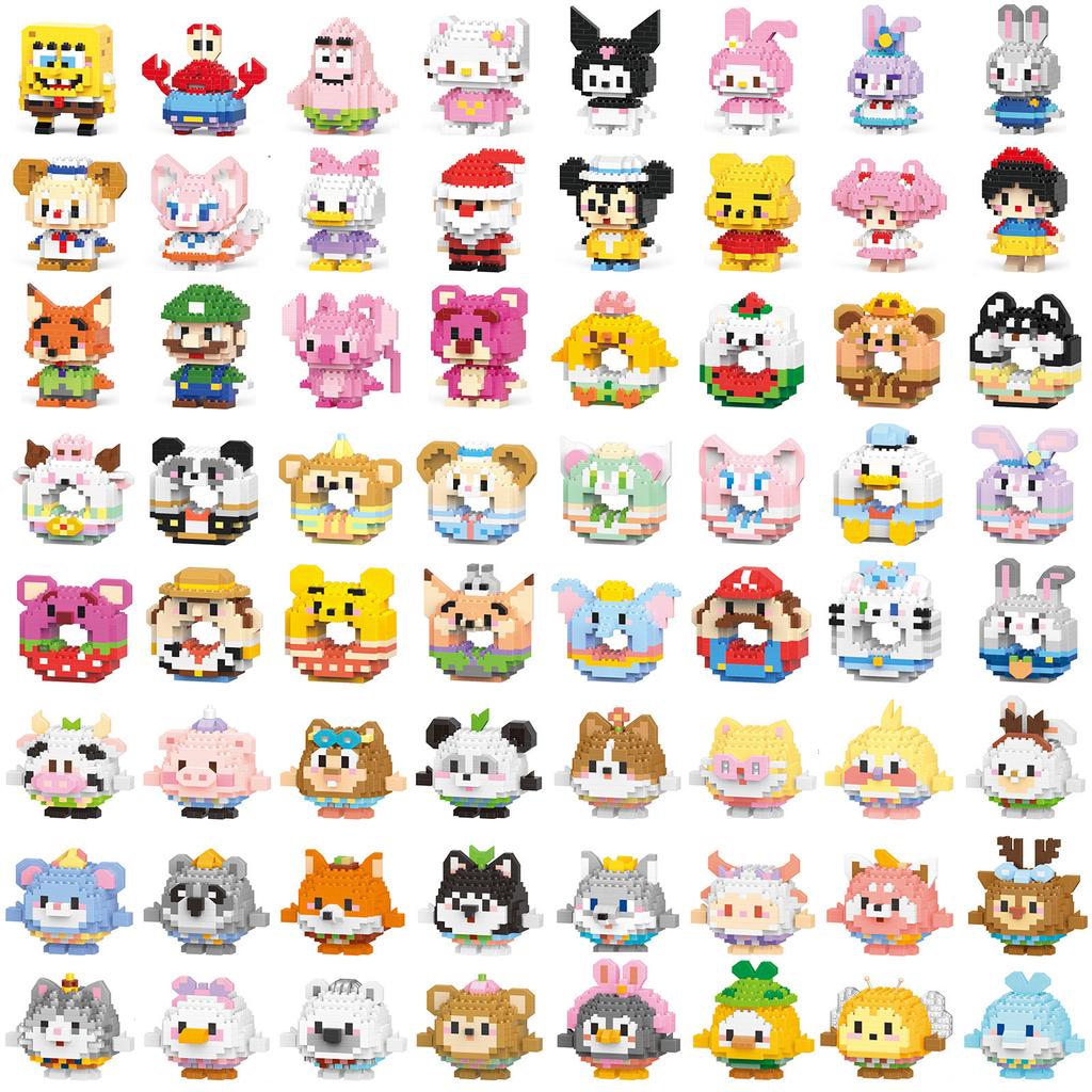 Kompatibel mit Lego Reise in den Westen Affenkönig Mythos Nezha Cartoon Peripherie Puzzle Zusammenbauen Baustein Kinderspielzeug Geschenk