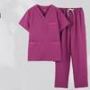 High end elastic quick dry cleaning hand short sleeved doctor's operating room brush hand clothes dental oral pet hospital