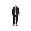 Jordan FW22 Logo Decal Zip Cardigan with Stand Collar Jacket Men Outerwear Black DQ8060-010