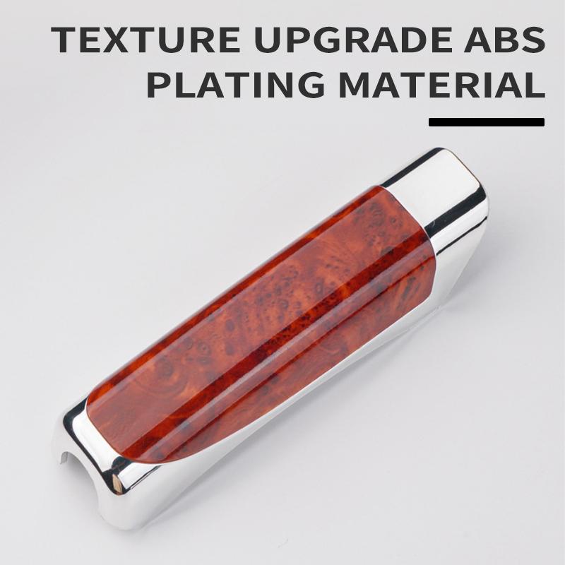 SEAMETAL Auto Handbremse Kohlefaser Schutzabdeckung Innendekor Universalzubehör