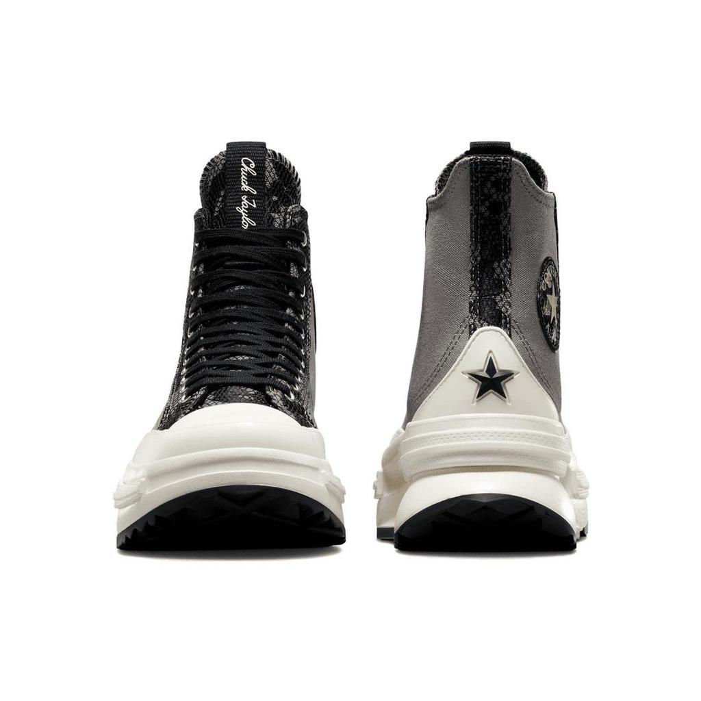 Converse Run Star Legacy CX Platform Floral Lace Grey White Black A07999C Unisex Low Top Platform Canvas Lifestyle Sneakers
