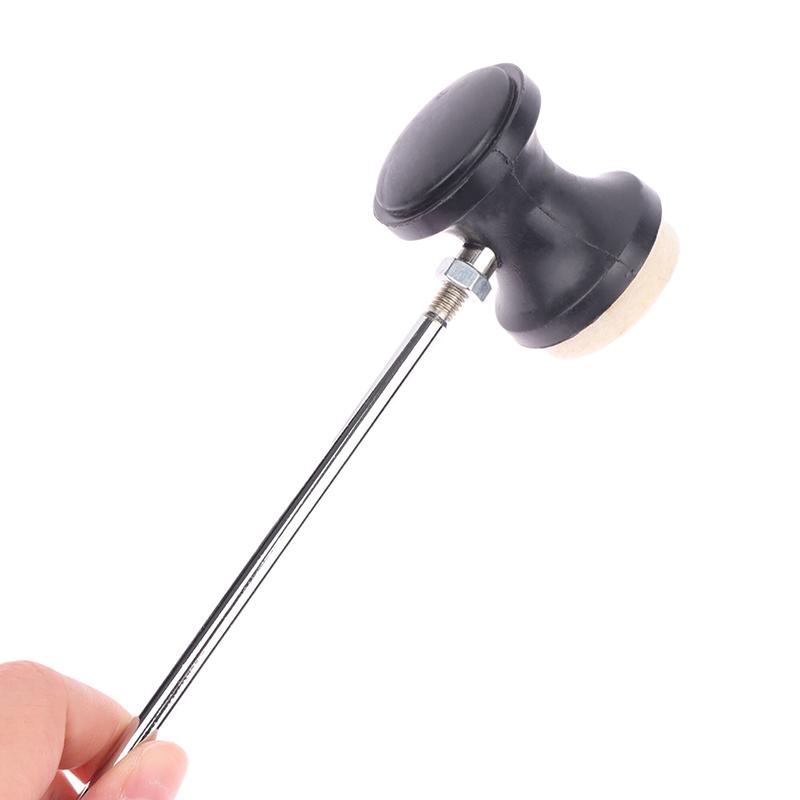 Bass Drum Pedal Beater Percussion Marching Band Accessory Metal Shaft Bass Drum Pedal Mallet Drum Upgrade Replacement