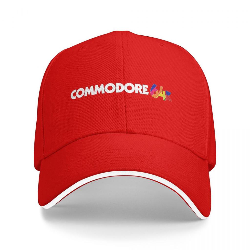 Baseballové čepice s logem Commodore 64 Snapback Baseballové kšiltovky Prodyšné Ležérní Kšiltovky Venkovní pro Muže a Ženy