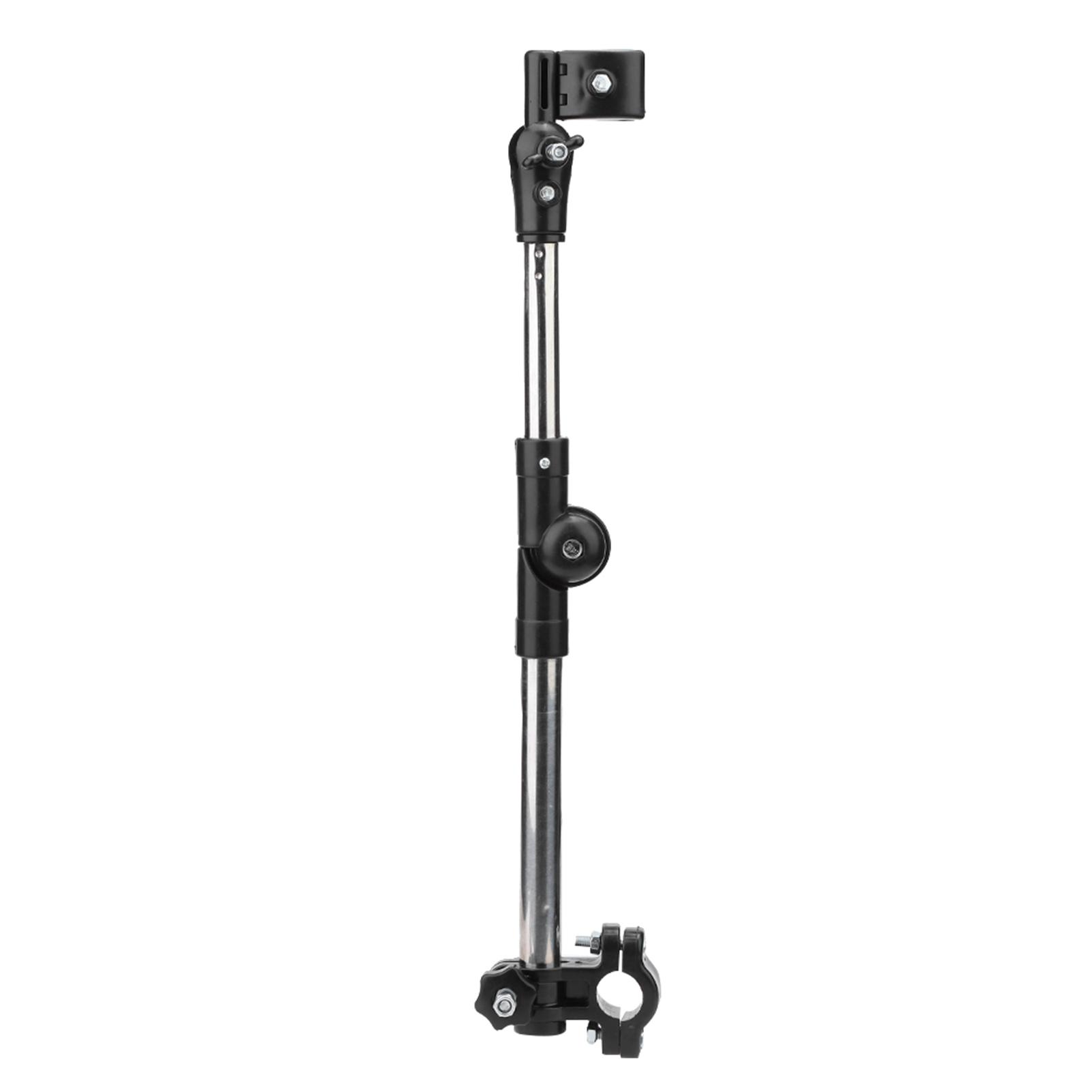 Wheelchair Umbrella Attachment Wheelchair Stroller Umbrella Attachment Handle Holder Clamp Supporter Connector