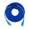 SHOCHAN SC-SC Armored Single-Mode Duplex Fiber Optic Patch Cable