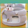 Baby Soft Plush Elephant Infant Sitting Aid With Safety Backrest For Learning And Support