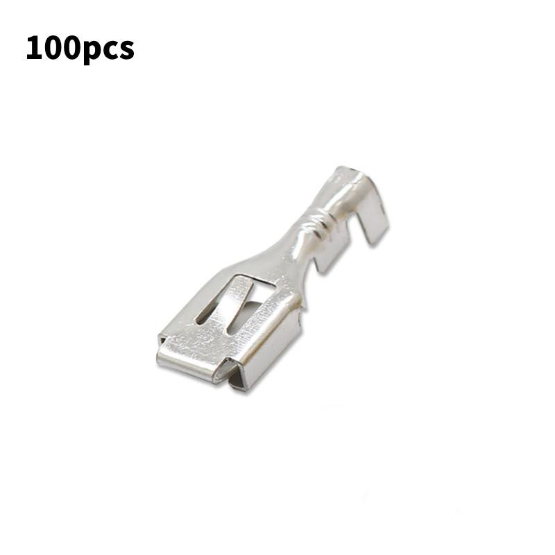 Copper Electronics Tinned Spade Terminal Connectors Automotive Applications