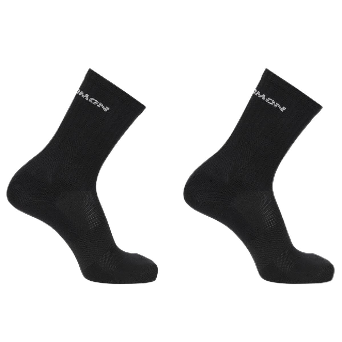 

Salomon Set of EVASION CREW M Socks, 2, 2-PACK, LC2083800, BLACK/BLACK,