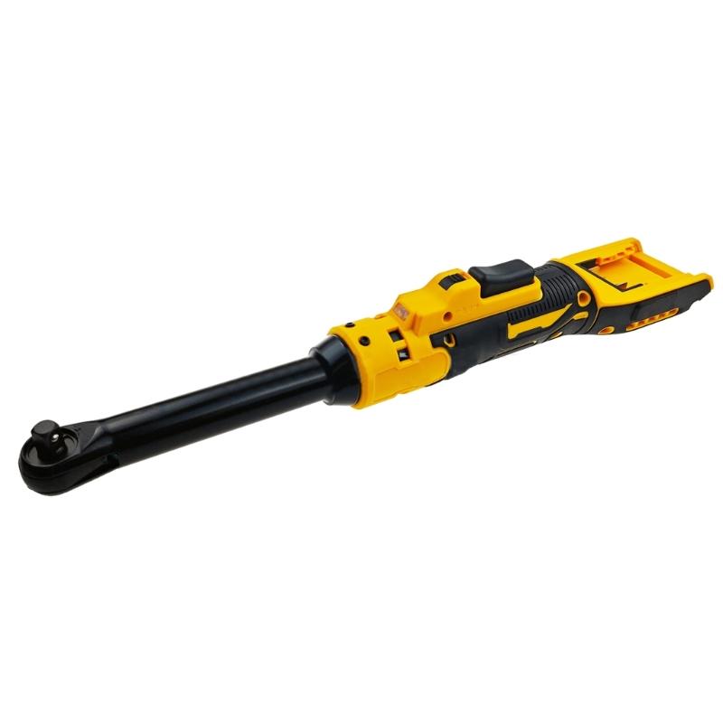

Powerful 3/8 Cordless Ratchet Wrench 6inch Extended Neck Ratchet Wrench 40Ft lbs Torque 400RPM Speed жёлтый