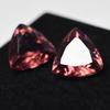 17.25 Ct Natural Trillion Cut Padparadscha Sapphire   Loose Gemstone