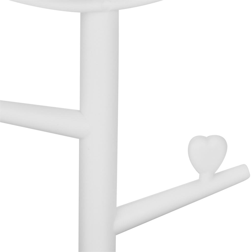 Cosmetic Mirror with Storage Tray Cat Ears Adjustable Vanity Mirror with Small Stand for MakeupBlack