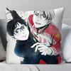 Anime YYURi On ICE Pillow Case Fashion Square Pillowcase Bedroom Sofa Room Ins Decoration Leisure