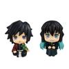 Demon Slayer Kimetsu no Yaiba lookUP Figurine Assise Chibi Muichiro Tokito Giyuu Tomioka Anime Objet de Collection Décoration de Bureau Jouet