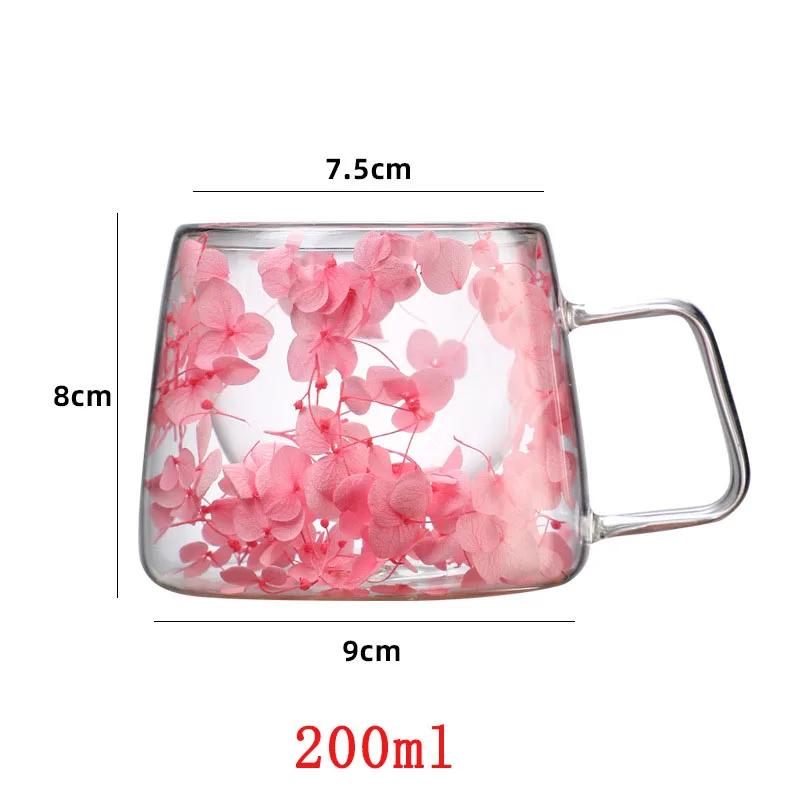 

1/2/4pcs Double Wall Coffee Mug Heat-resistant Espresso Cup Clear Glass Cup For Cappuccino Tea Water Drinkware Gift 200ml